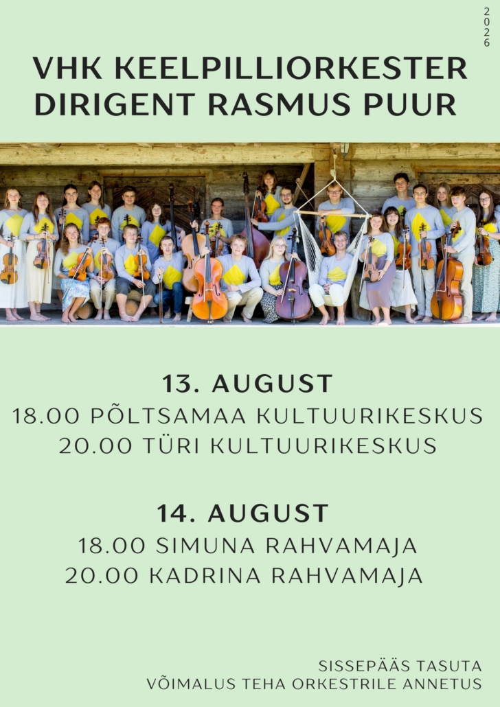 VHK orkester_Laager august 2026